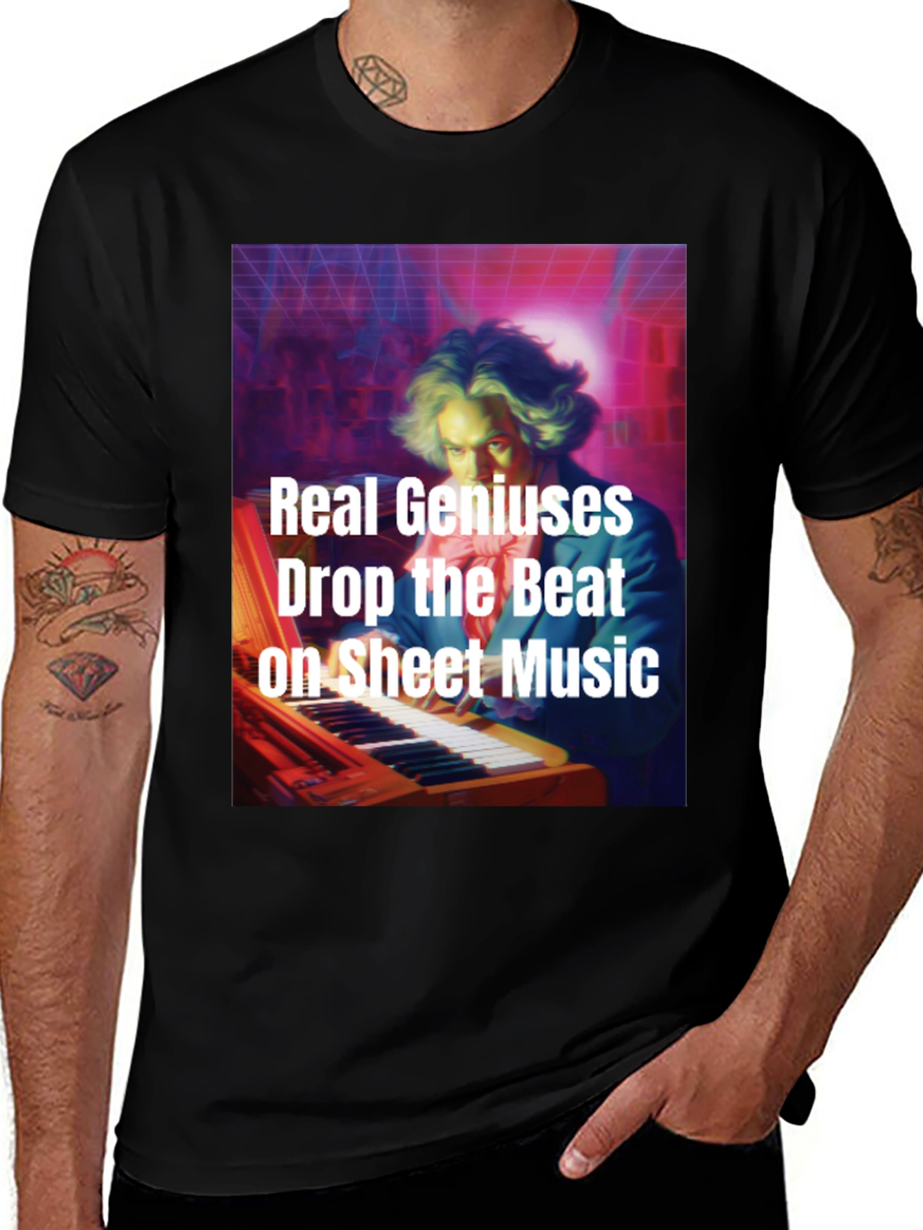 Real Geniuses Music T-Shirt