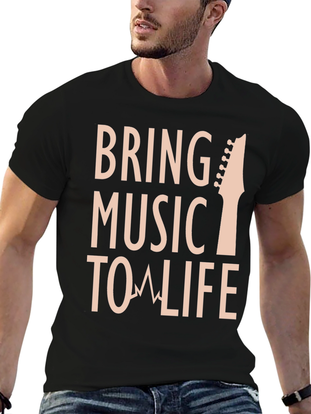 Bring Music To Life Graphic Tee
