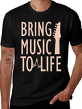 Bring Music To Life Graphic Tee