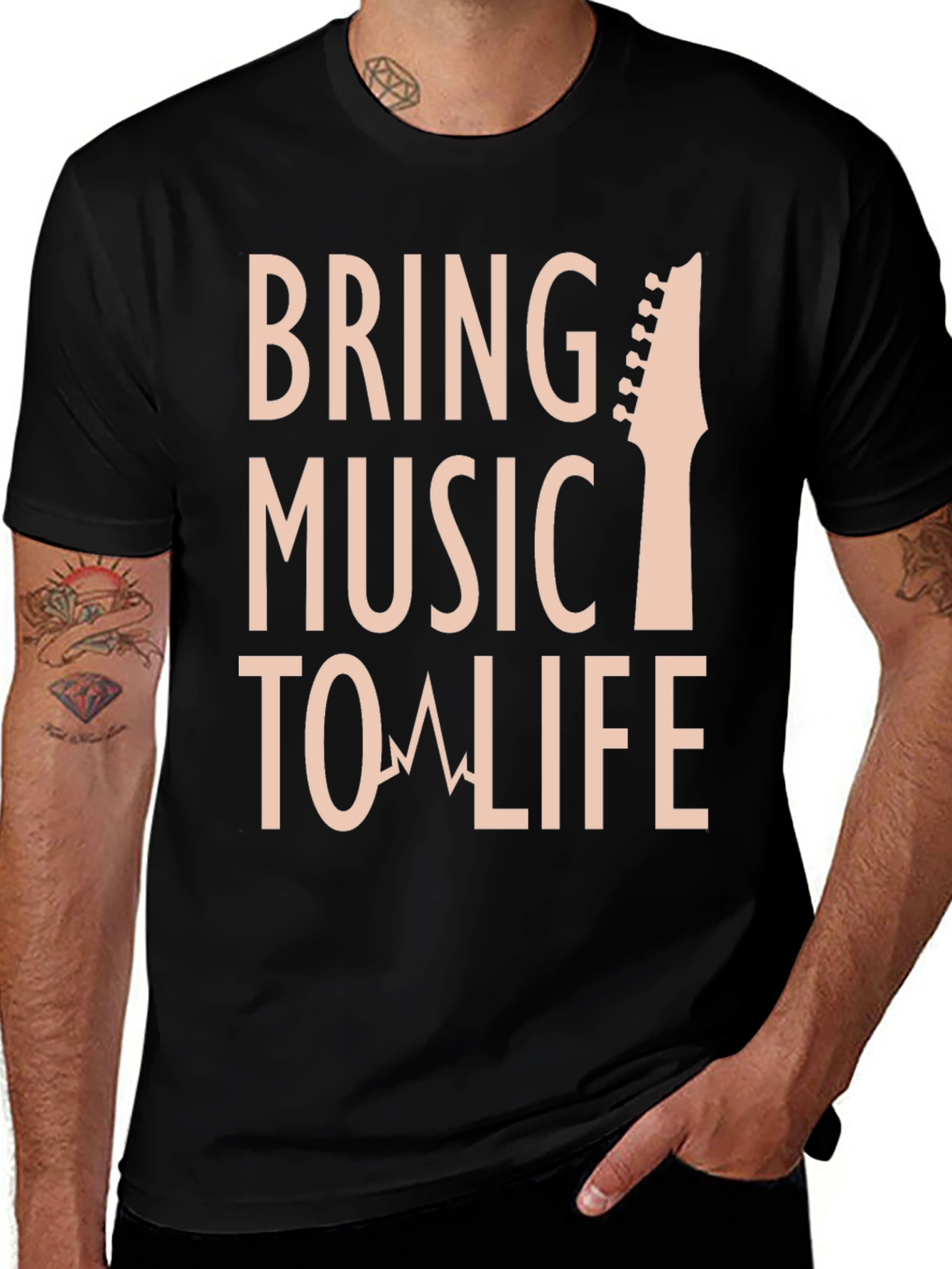 Bring Music To Life Graphic Tee