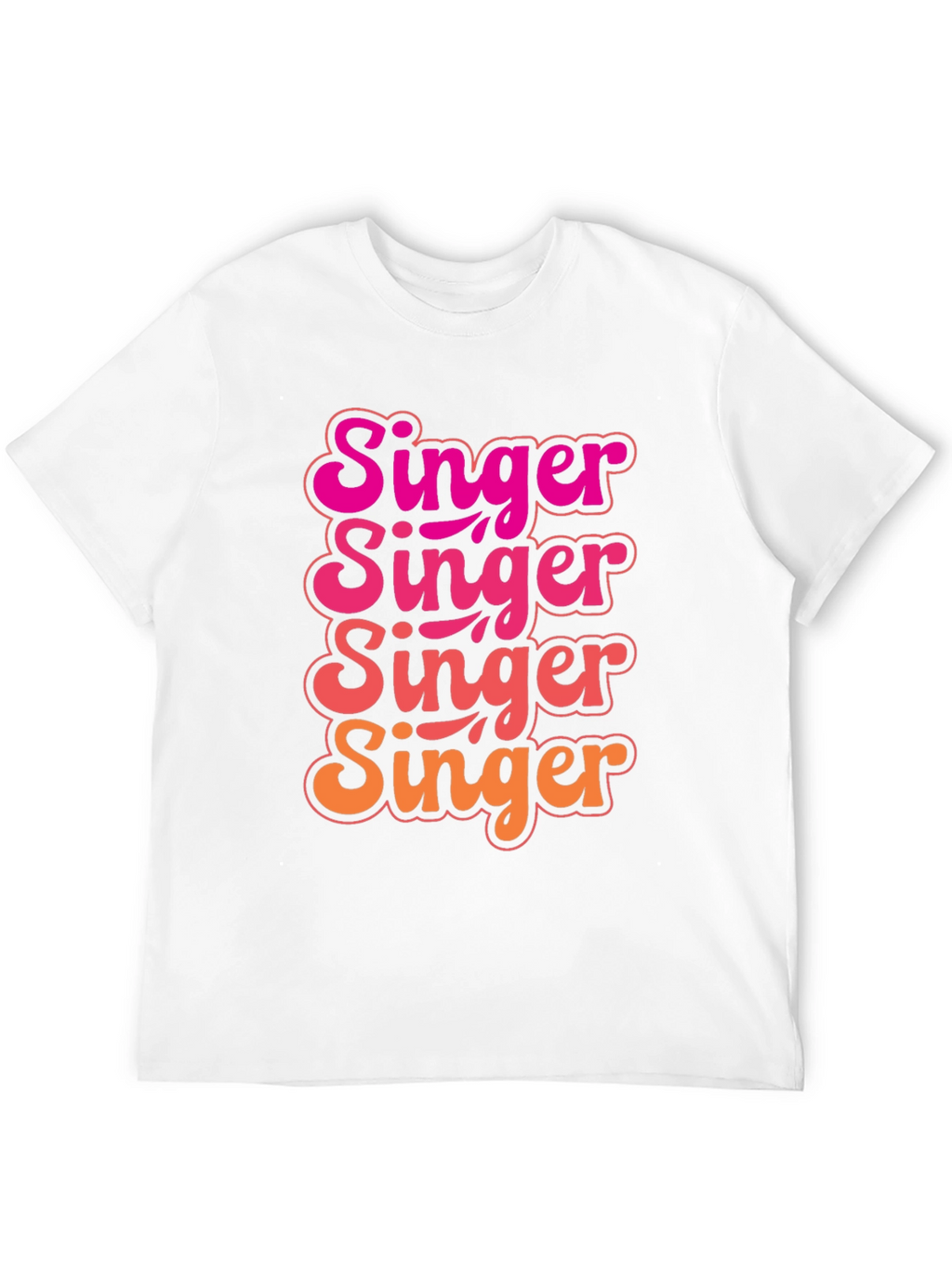Singer Graphic Tee - Retro Inspired Black T-Shirt
