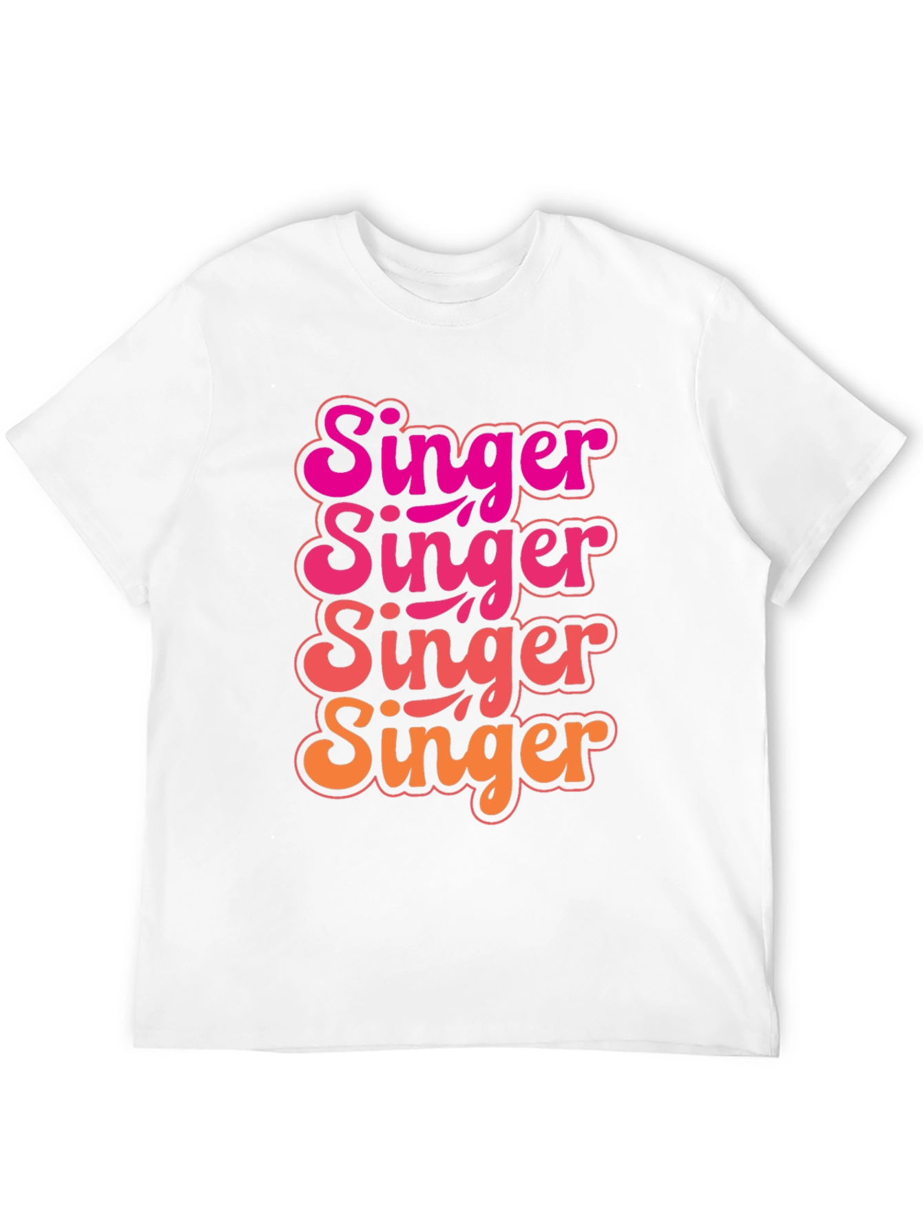 Singer Graphic Tee - Retro Inspired Black T-Shirt