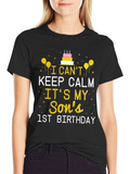 Sons 1st Birthday T-Shirt