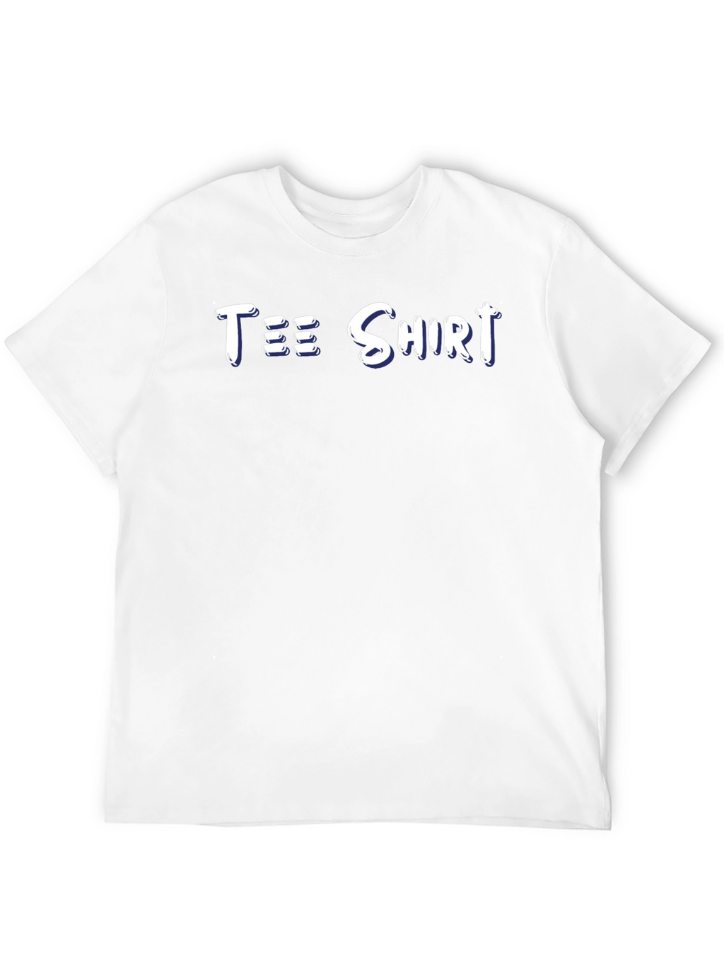 Black Tee Shirt with Fun Graphic Print