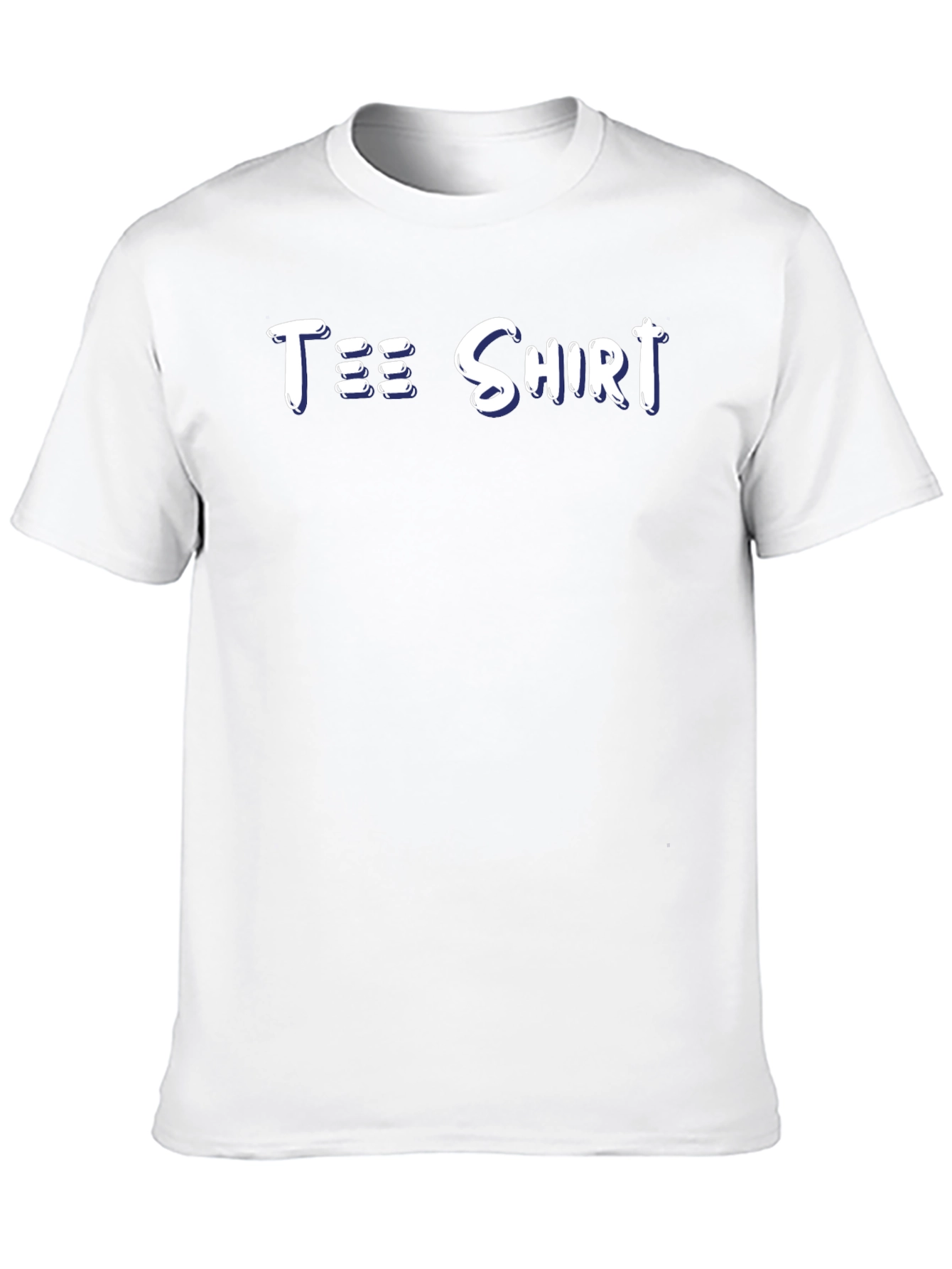 Black Tee Shirt with Fun Graphic Print