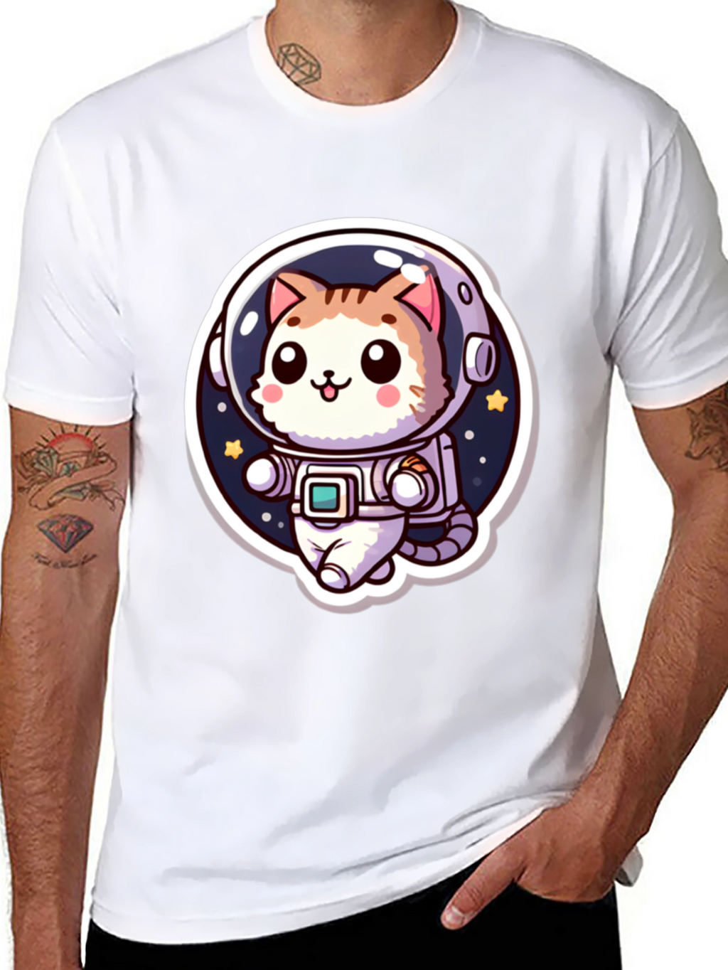 Astronaut Cat T-Shirt
