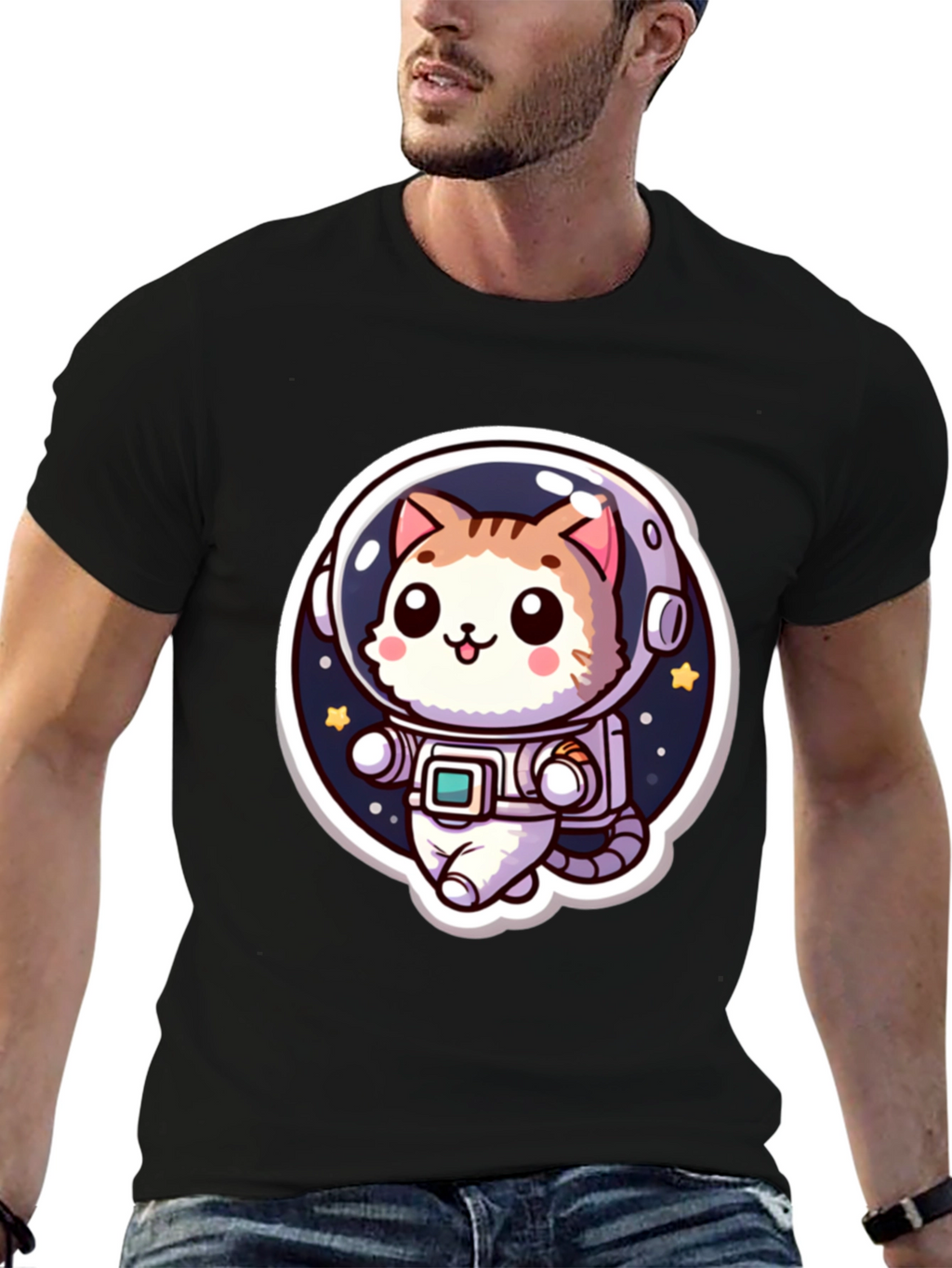 Astronaut Cat T-Shirt