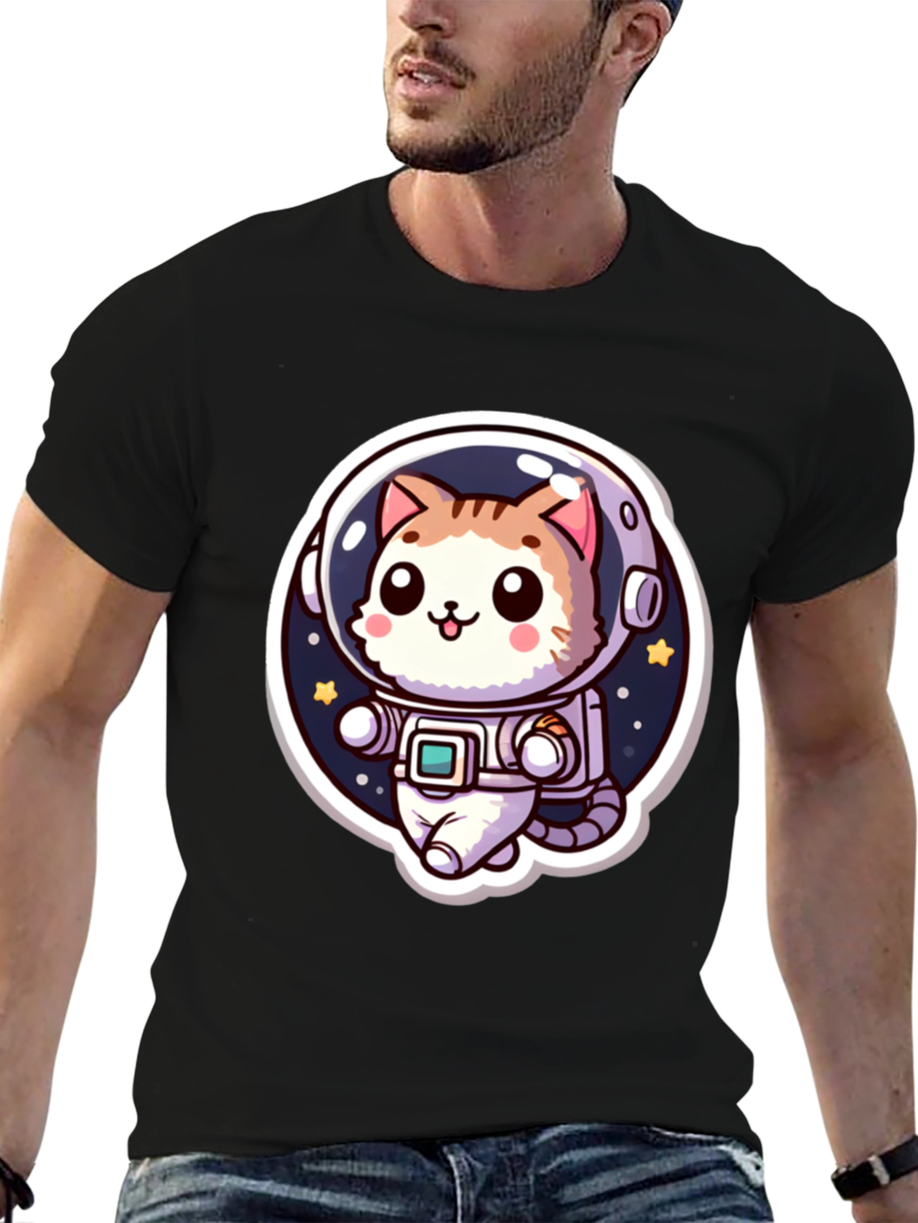 Astronaut Cat T-Shirt