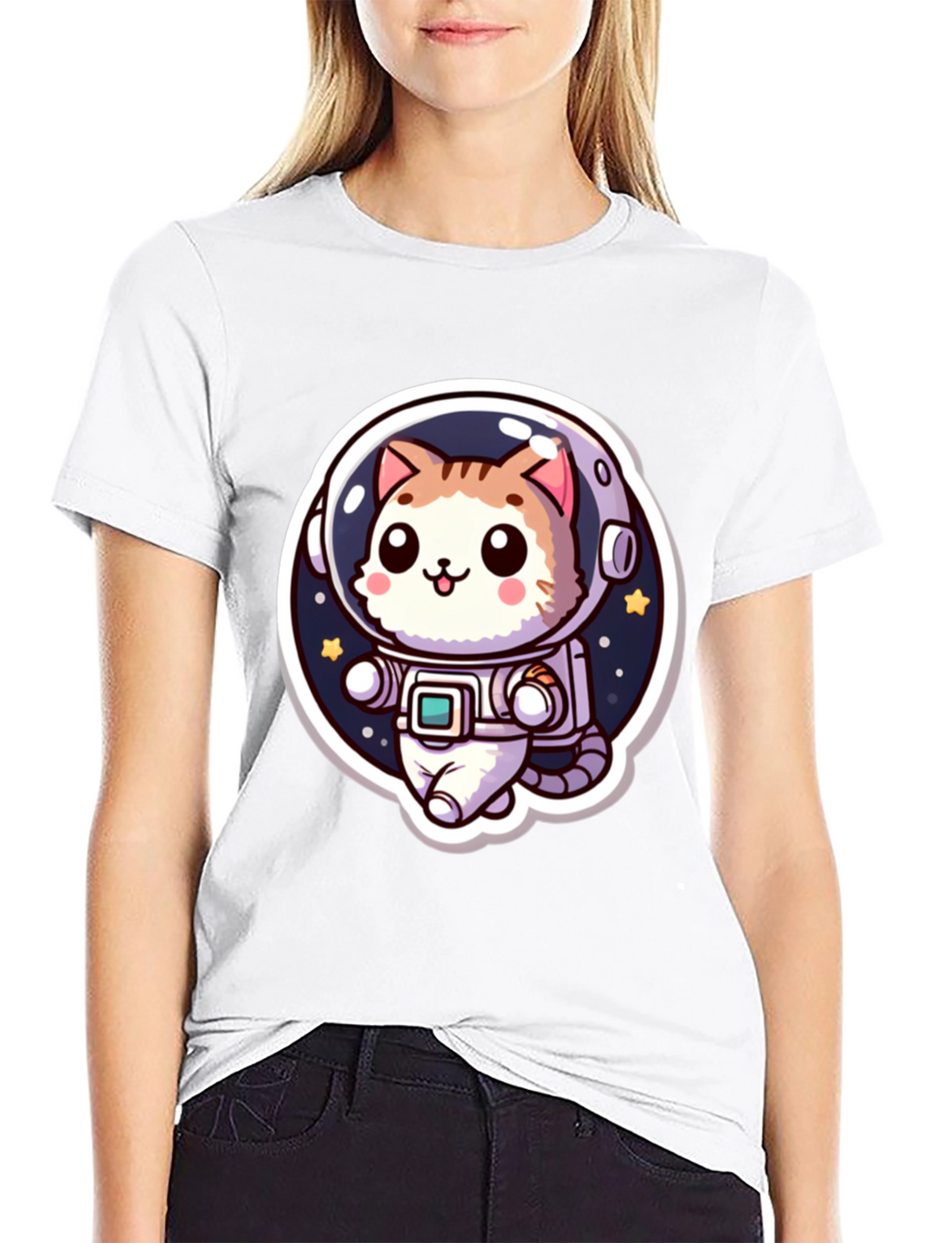 Astronaut Cat T-Shirt
