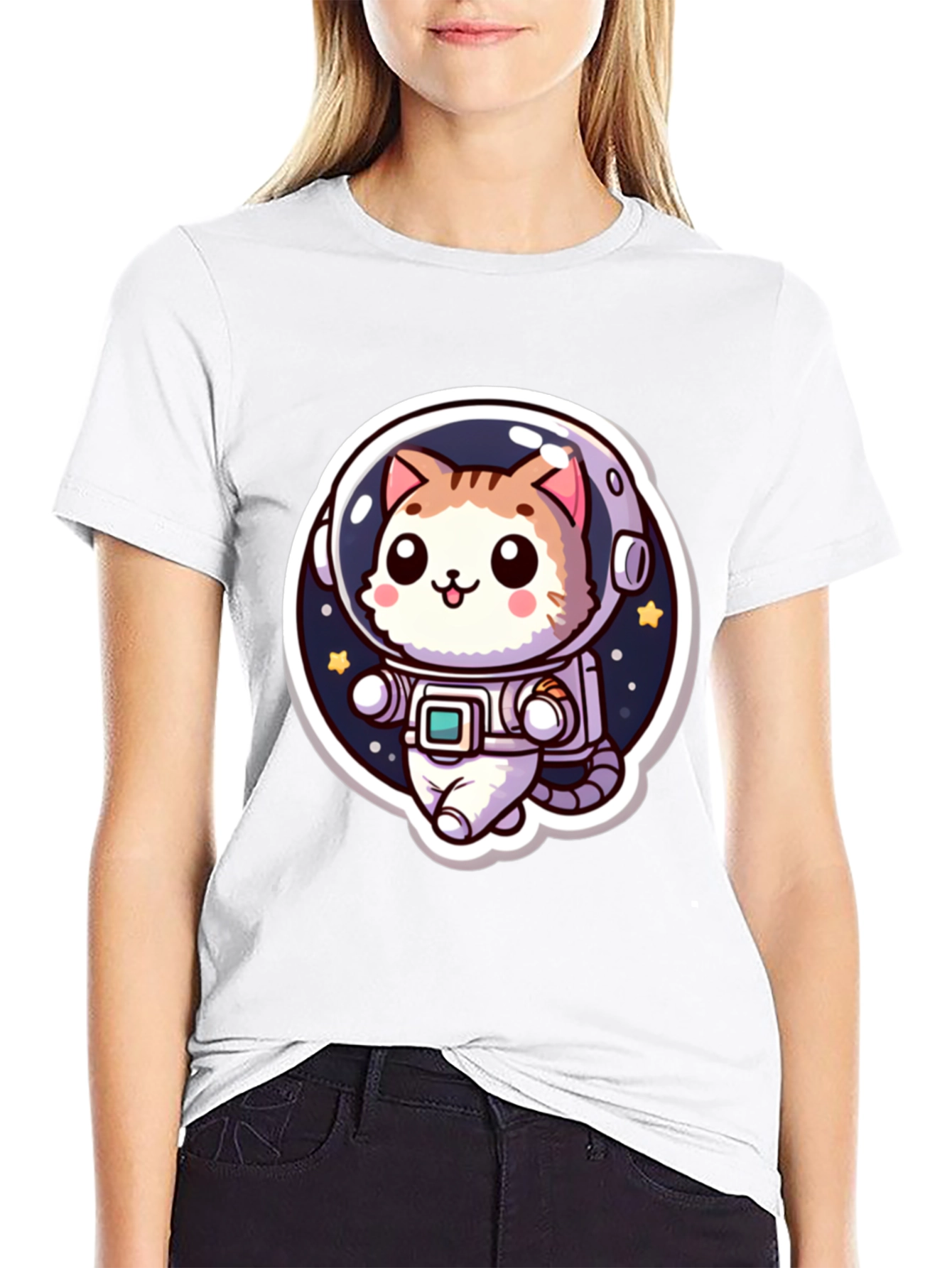 Astronaut Cat T-Shirt