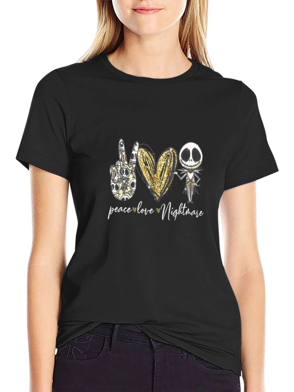 Peace Love Nightmare Graphic Tee