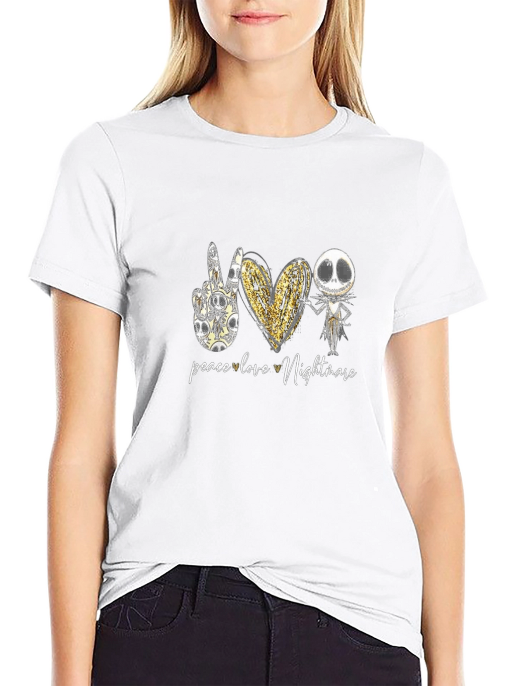 Peace Love Nightmare Graphic Tee