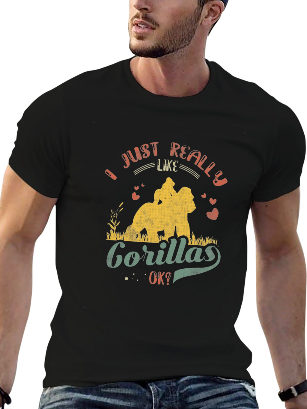 I Just Really Like Gorillas T-Shirt