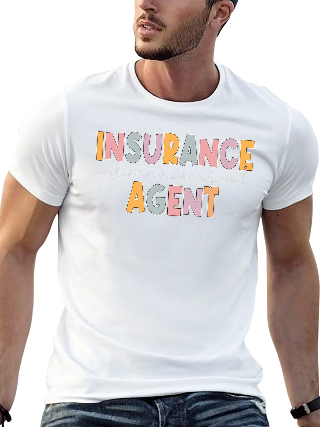 Insurance Agent Graphic T-Shirt