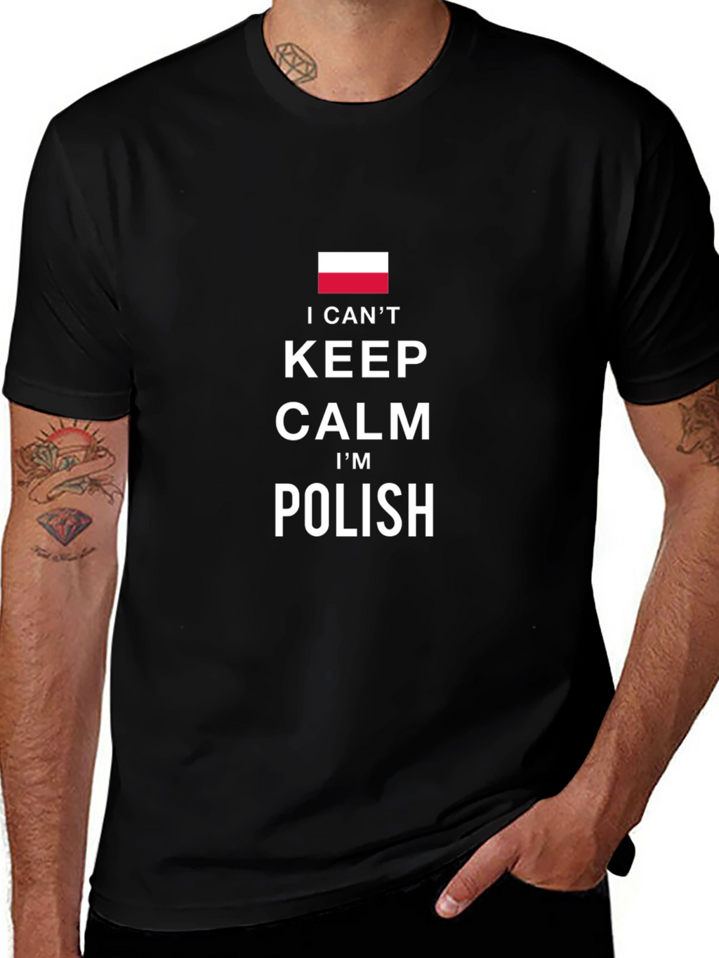 I Cant Keep Calm Im Polish T-Shirt