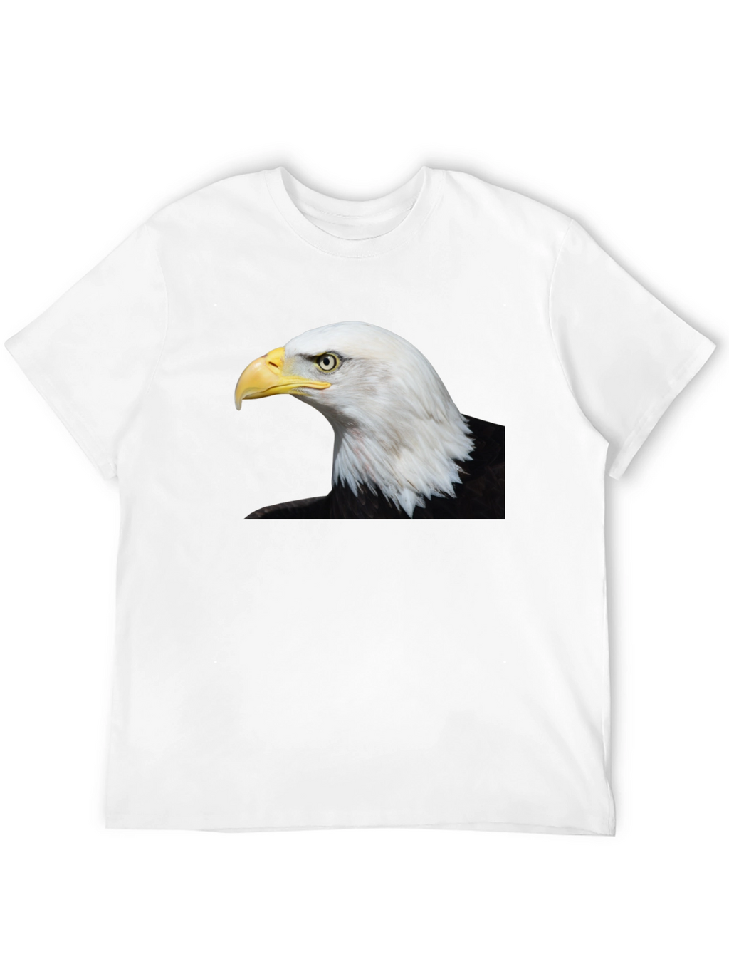 Bald Eagle Graphic Black T-Shirt