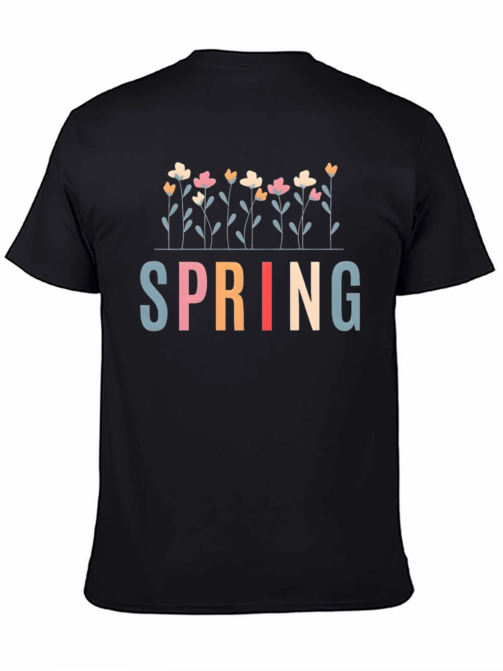 Floral Spring T-Shirt - Stylish Casual Wear