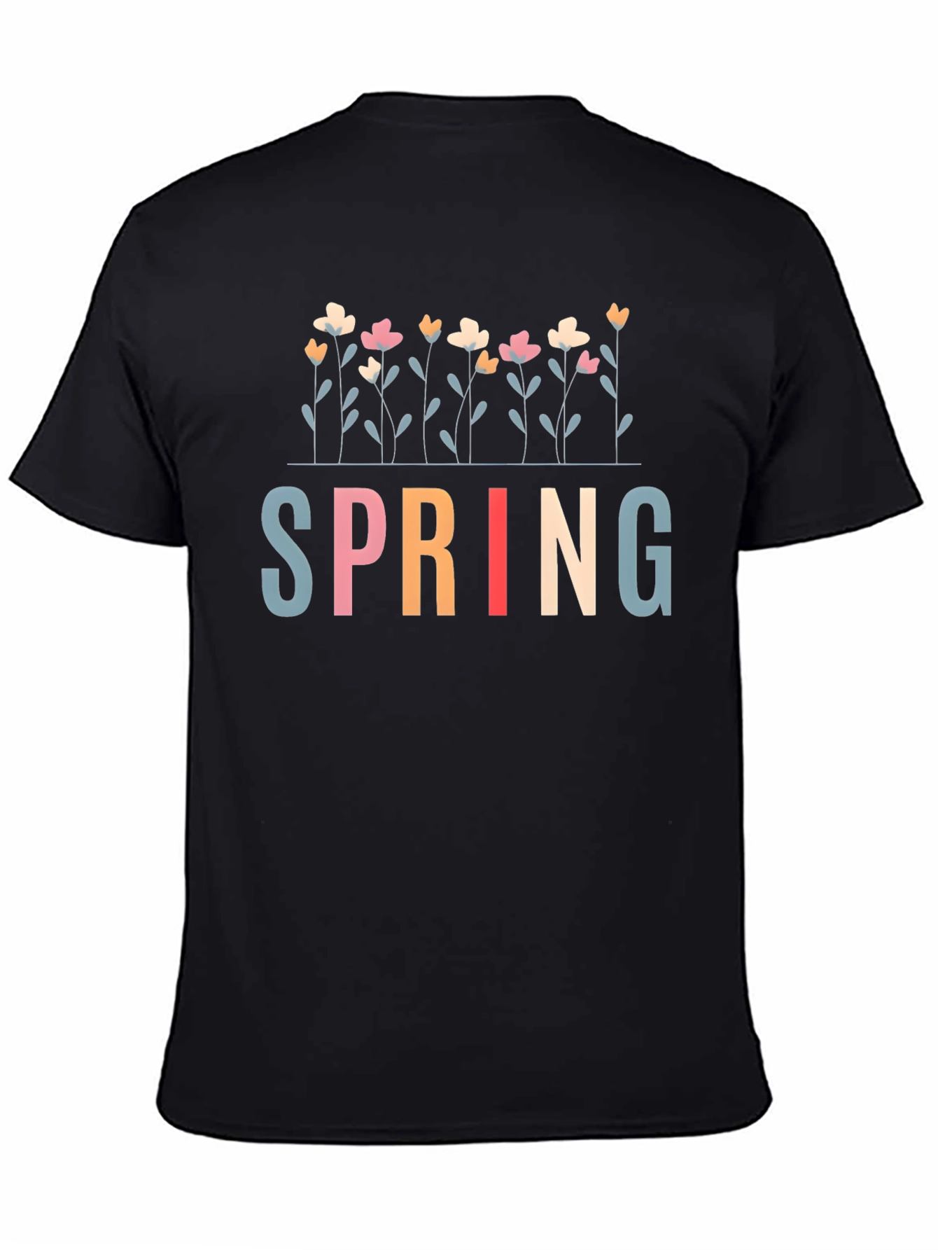 Floral Spring T-Shirt - Stylish Casual Wear