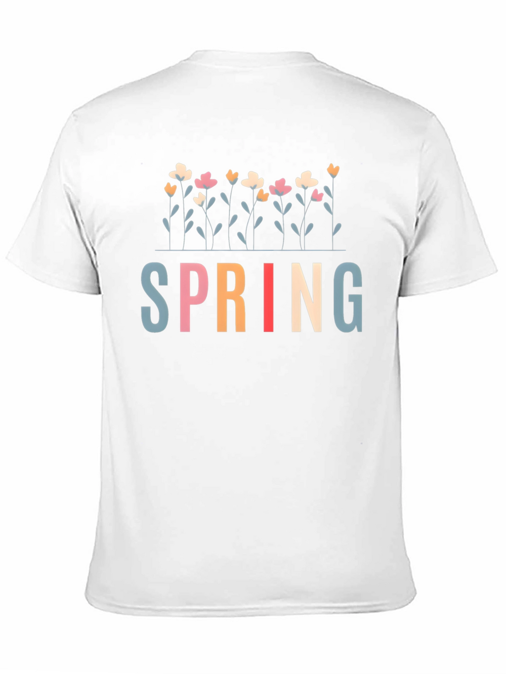 Floral Spring T-Shirt - Stylish Casual Wear