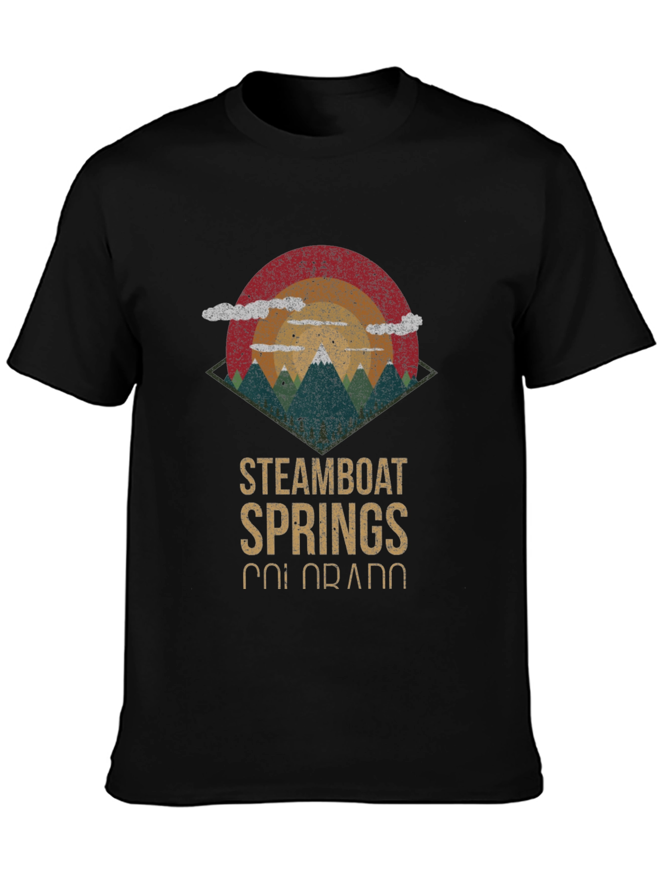 Steamboat Springs Colorado Graphic Tee