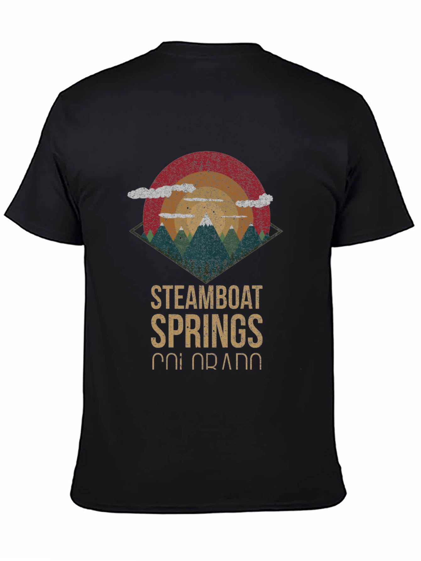 Steamboat Springs Colorado Graphic Tee
