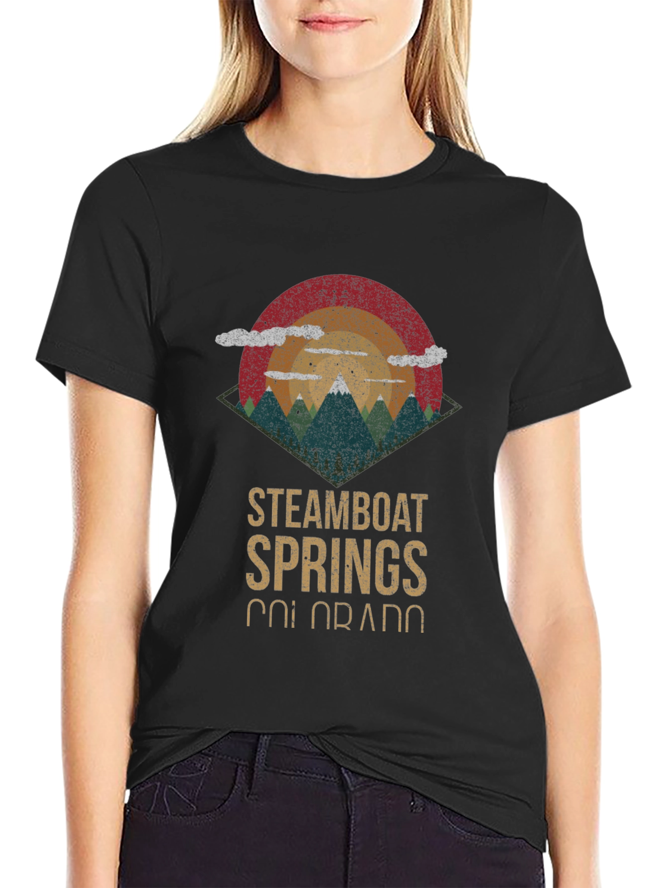 Steamboat Springs Colorado Graphic Tee