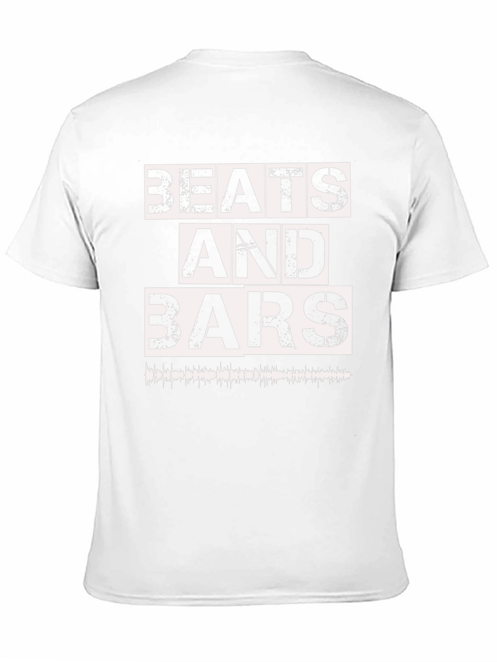 Beats and Bars Black Graphic T-Shirt