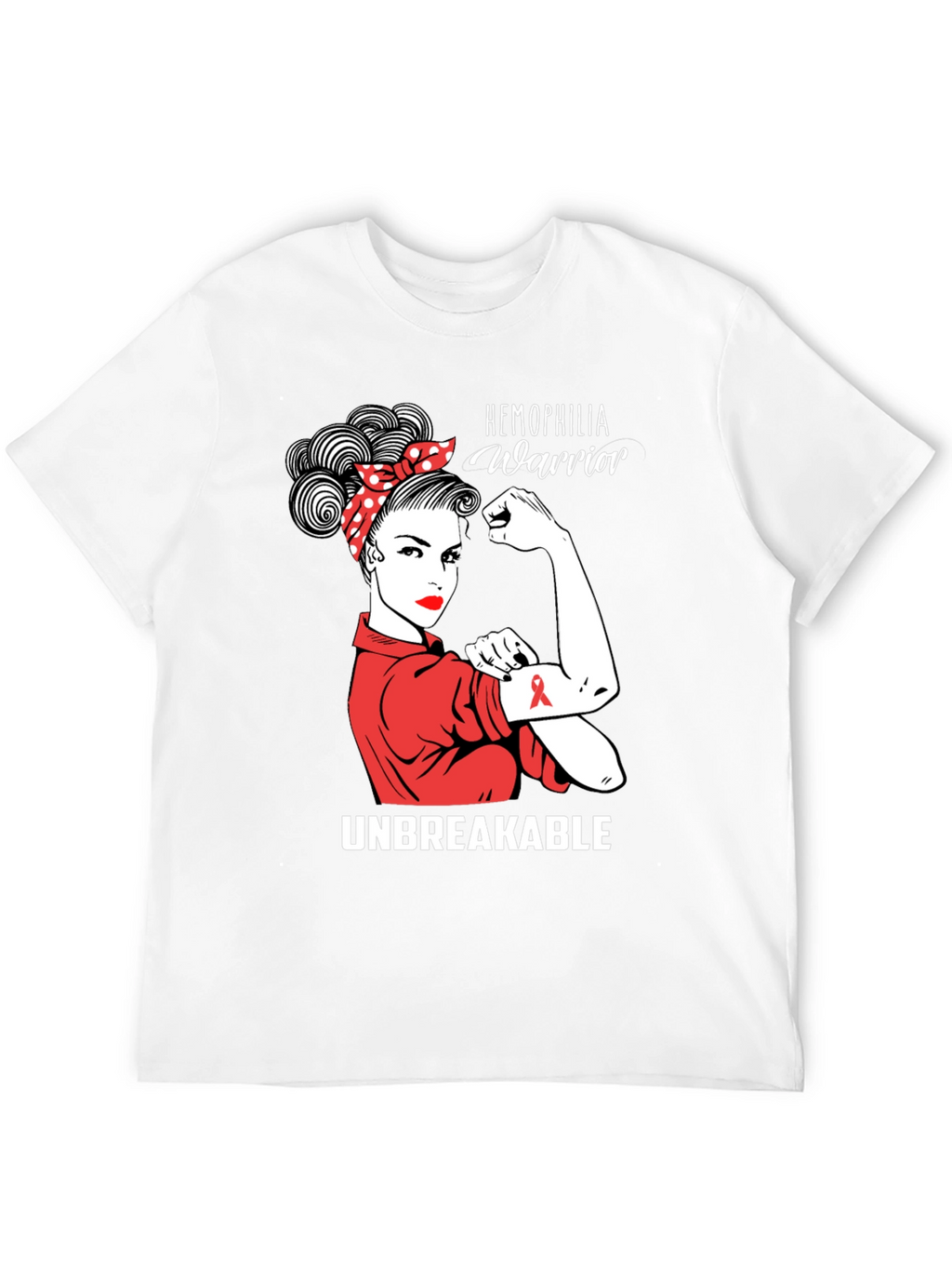 Hemophilia Warrior Unbreakable T-Shirt