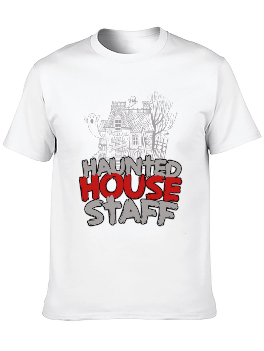 Haunted House Staff Halloween T-Shirt
