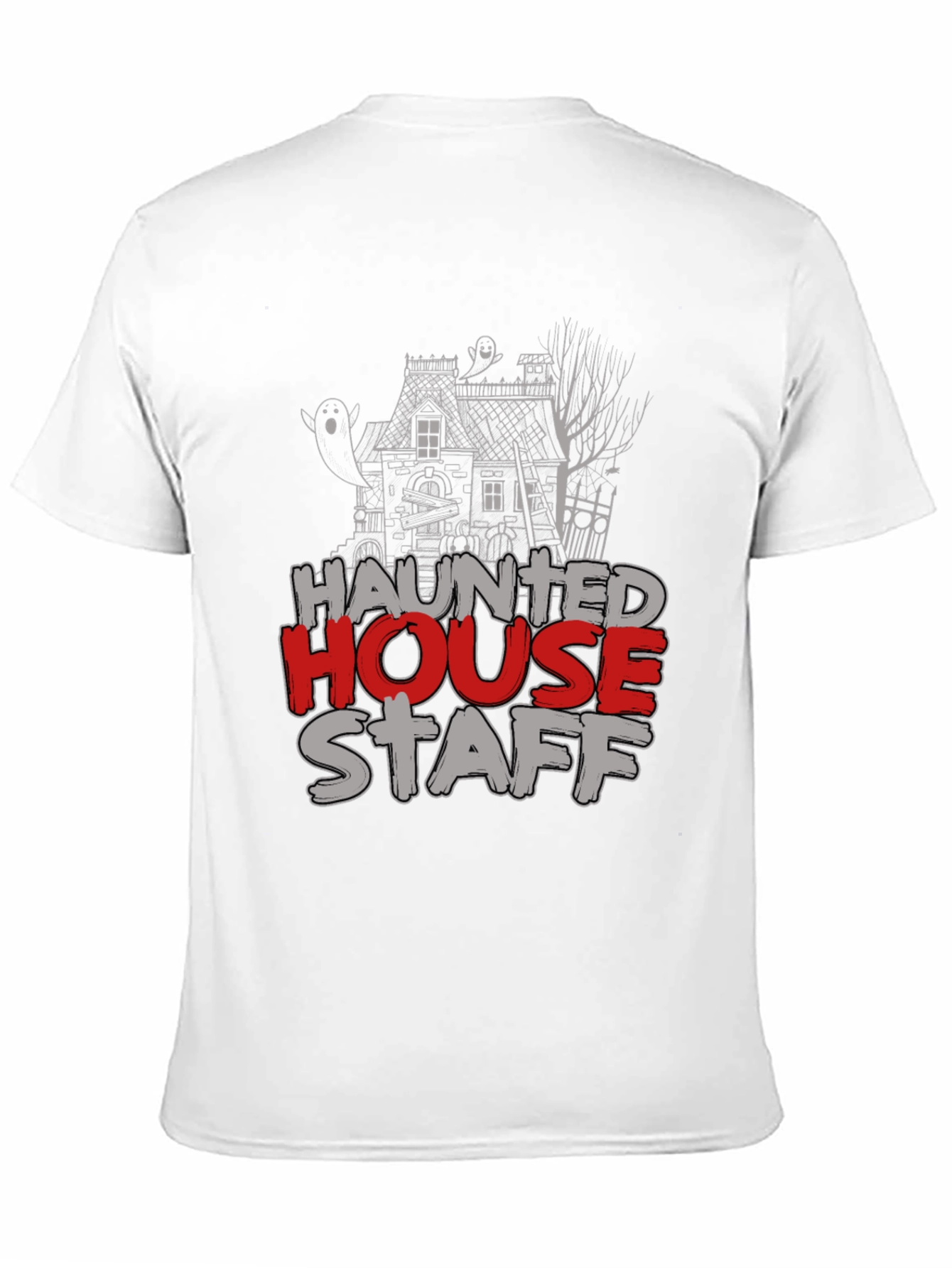 Haunted House Staff Halloween T-Shirt