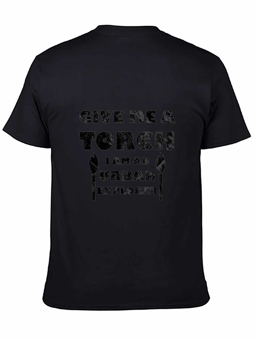 Urban Explorer Torch Graphic Tee - Black