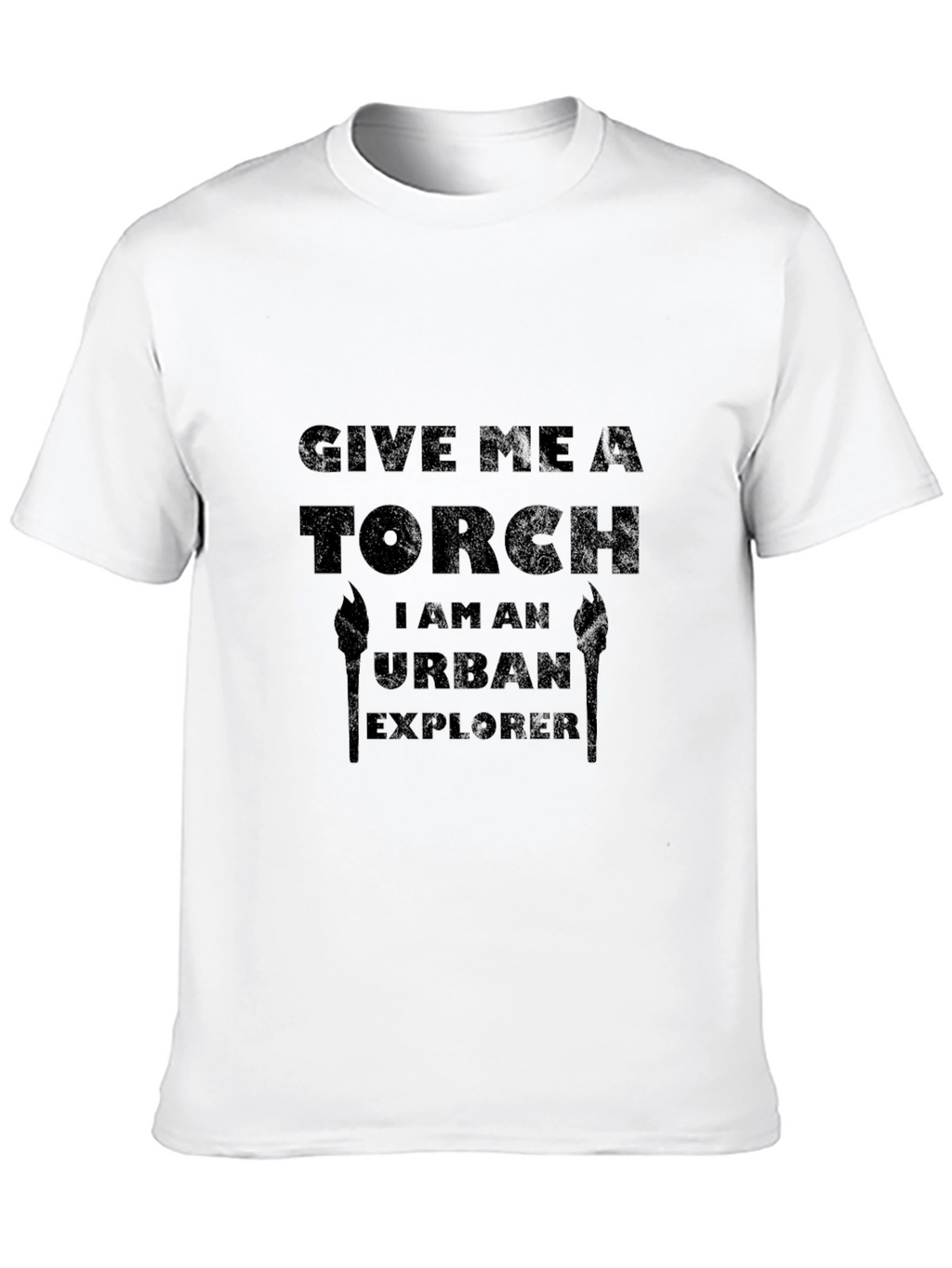 Urban Explorer Torch Graphic Tee - Black