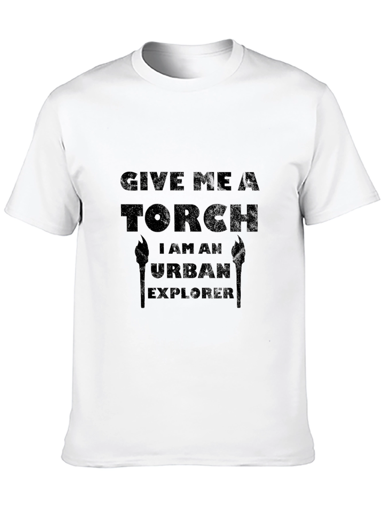 Urban Explorer Torch Graphic Tee - Black