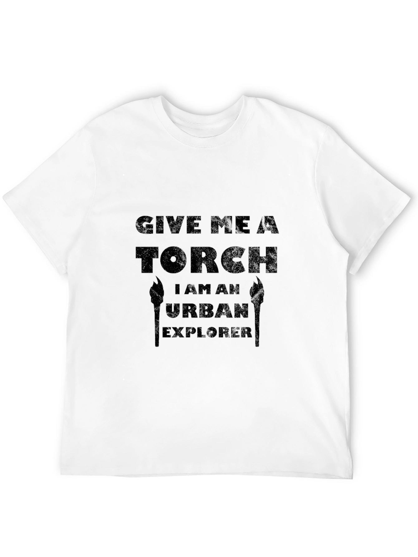 Urban Explorer Torch Graphic Tee - Black