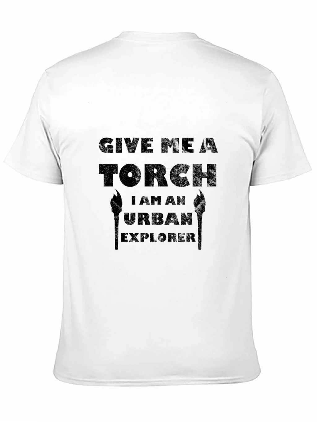 Urban Explorer Torch Graphic Tee - Black