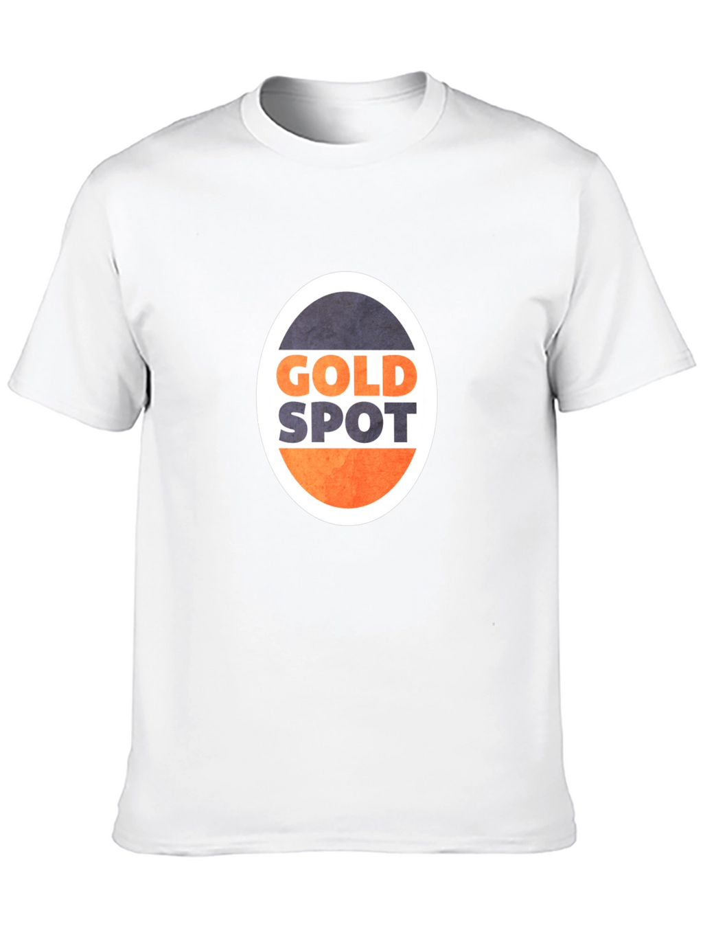 Retro Gold Spot T-Shirt - Soft Cotton Blend