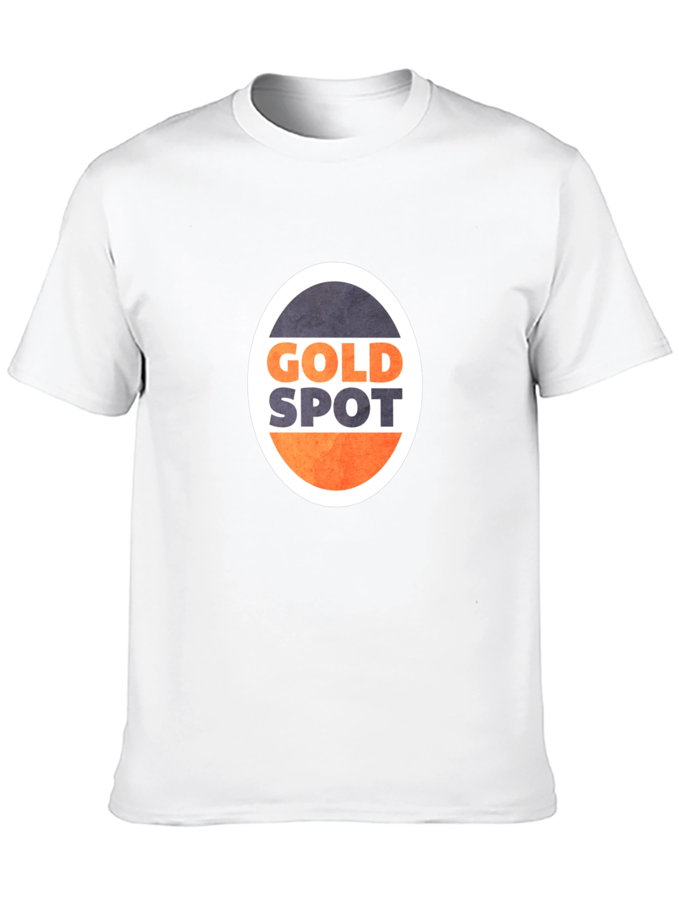 Retro Gold Spot T-Shirt - Soft Cotton Blend