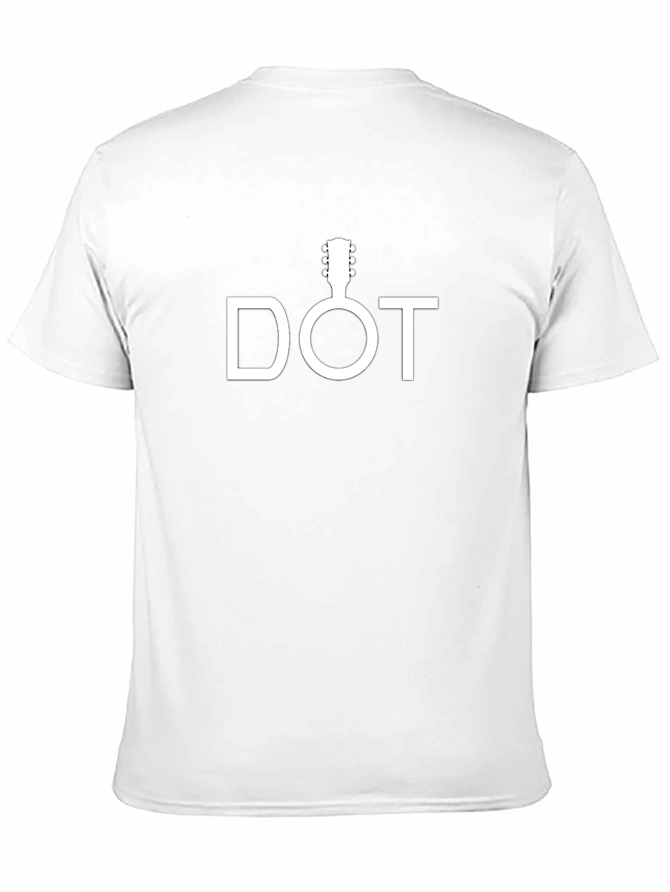 DOT Guitar Graphic Tee - Classic Black T-Shirt