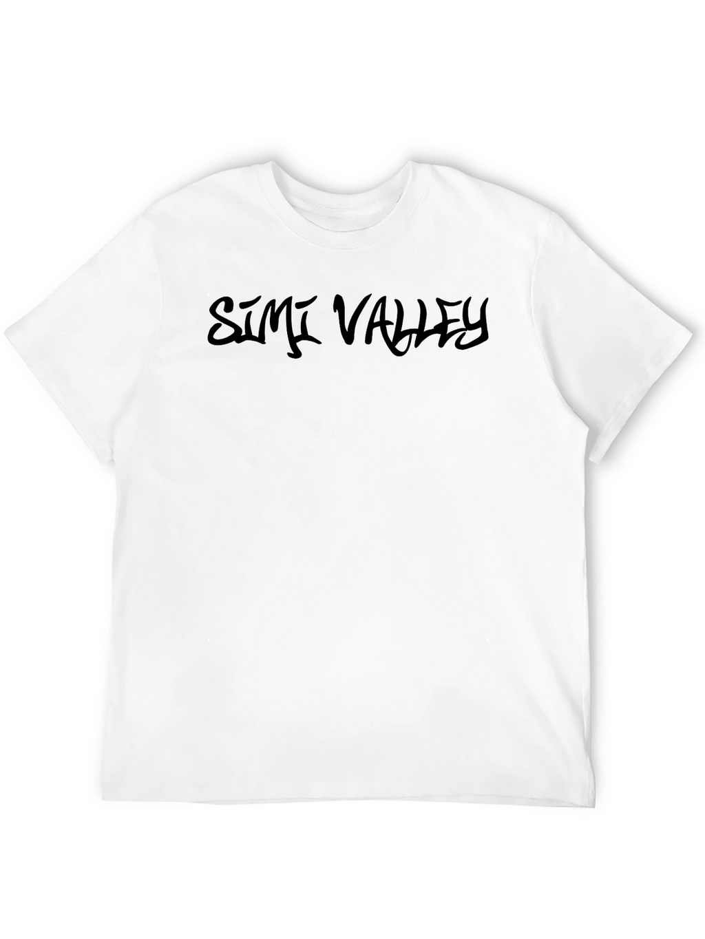 Simi Valley Black Graphic T-Shirt
