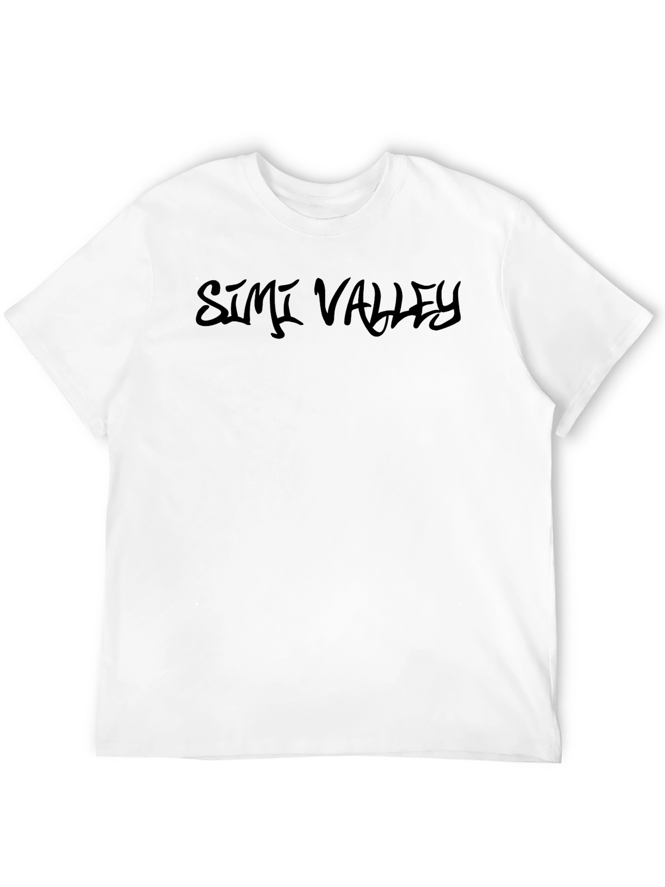 Simi Valley Black Graphic T-Shirt