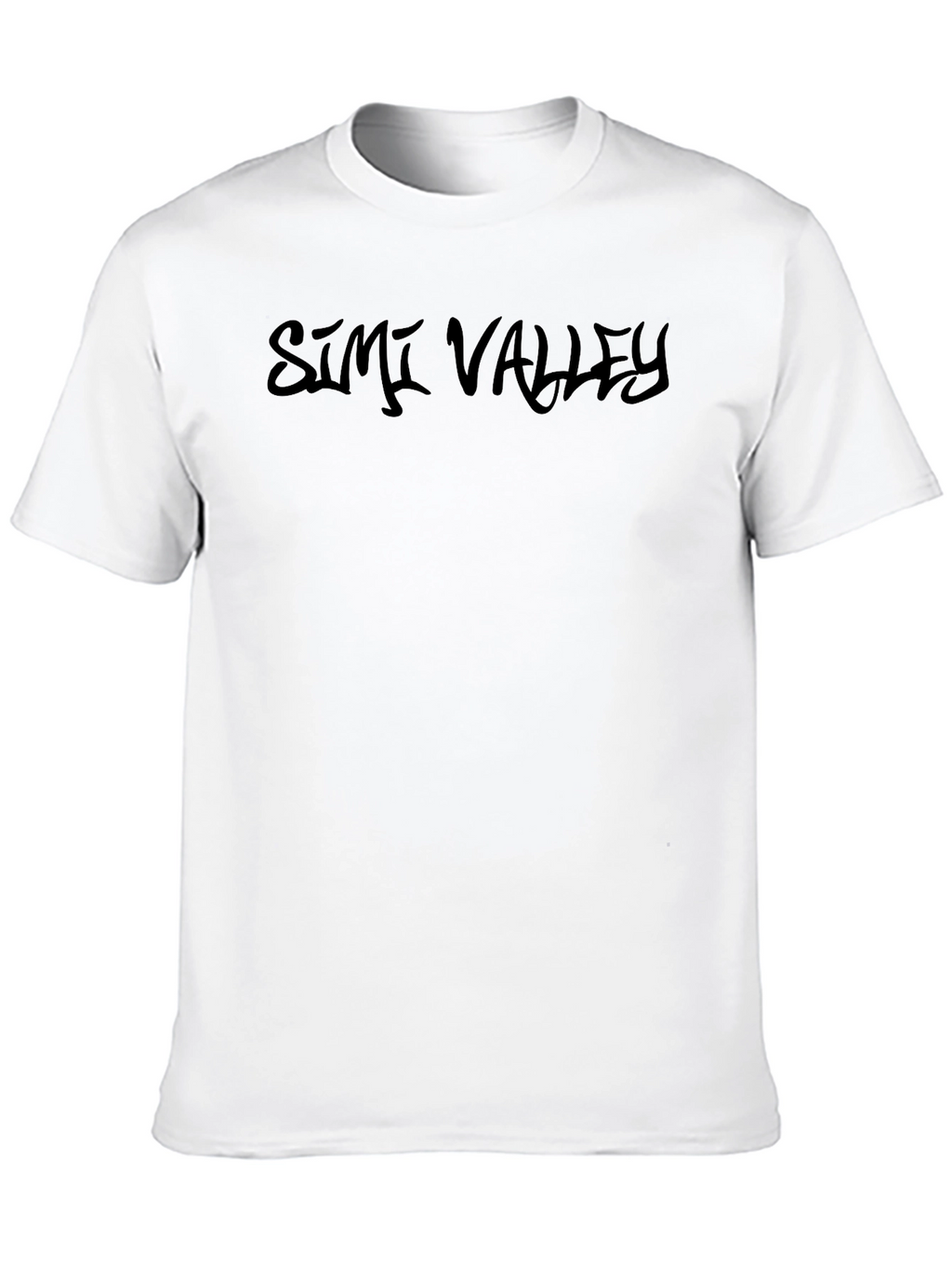 Simi Valley Black Graphic T-Shirt