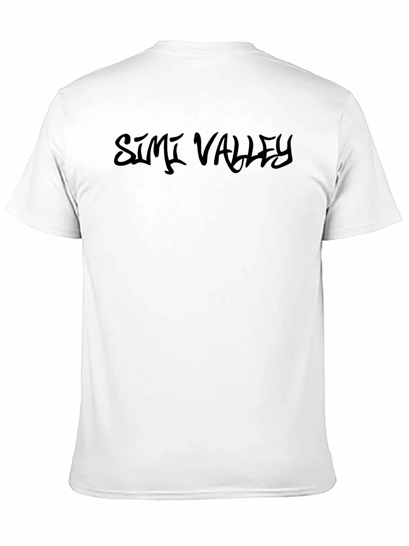 Simi Valley Black Graphic T-Shirt