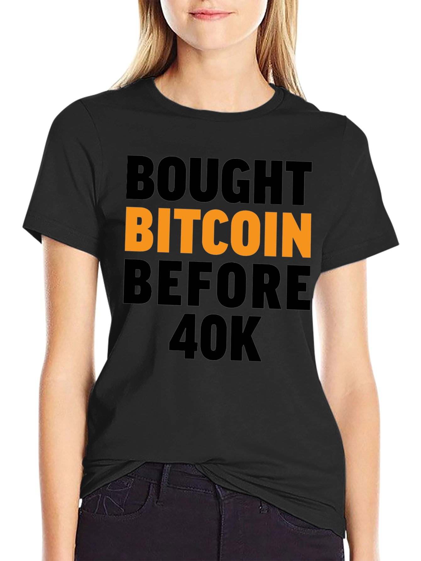 Bitcoin Investor Tee - Bought Before 40K