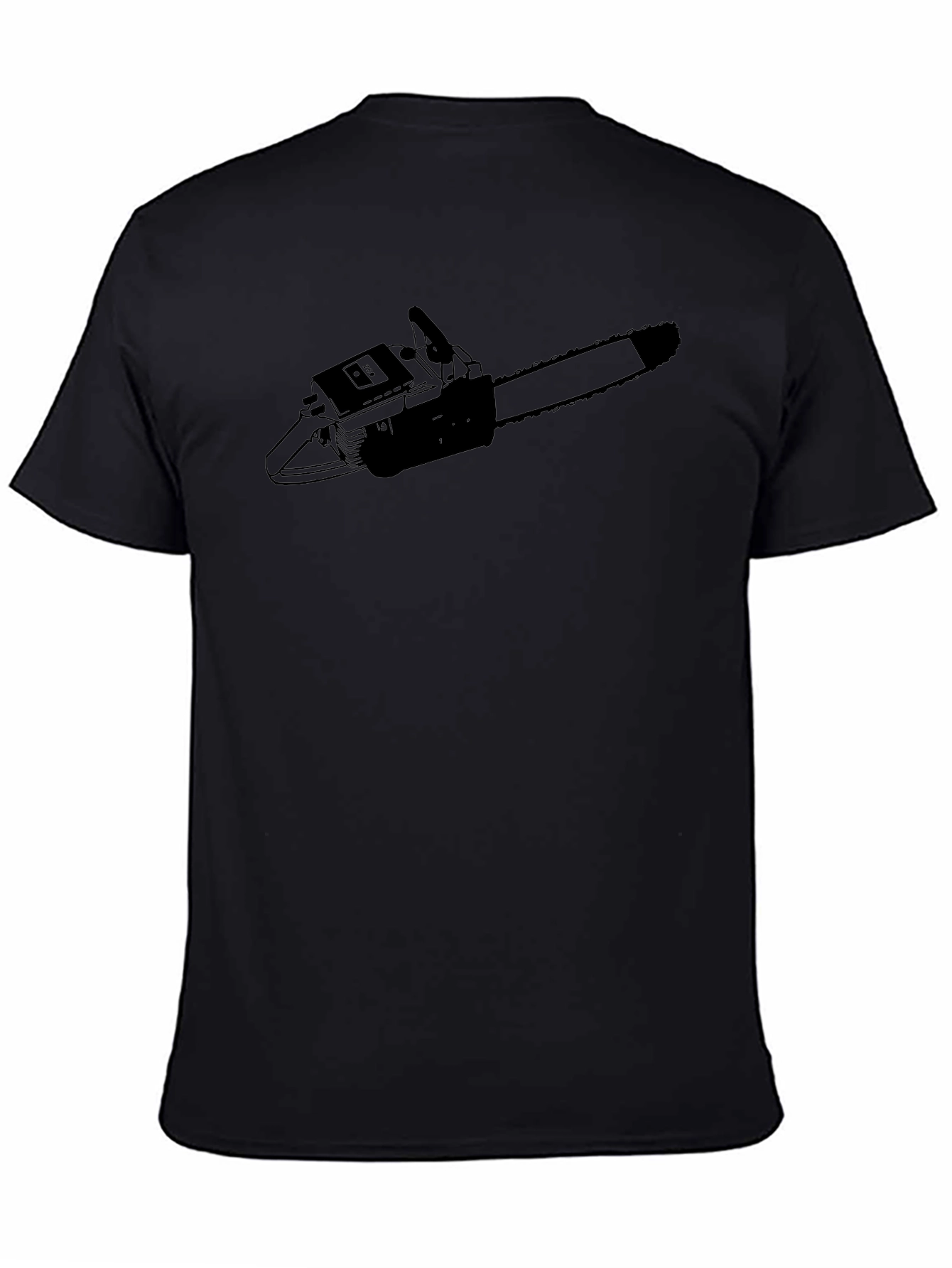 Chainsaw Graphic Tee - Edgy Style