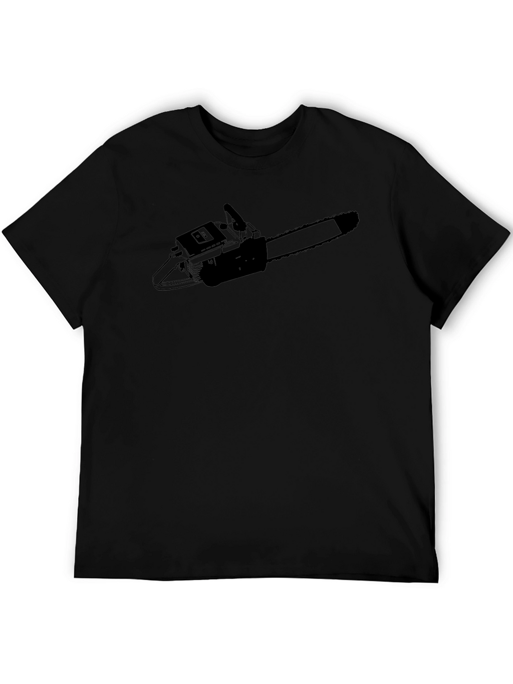 Chainsaw Graphic Tee - Edgy Style