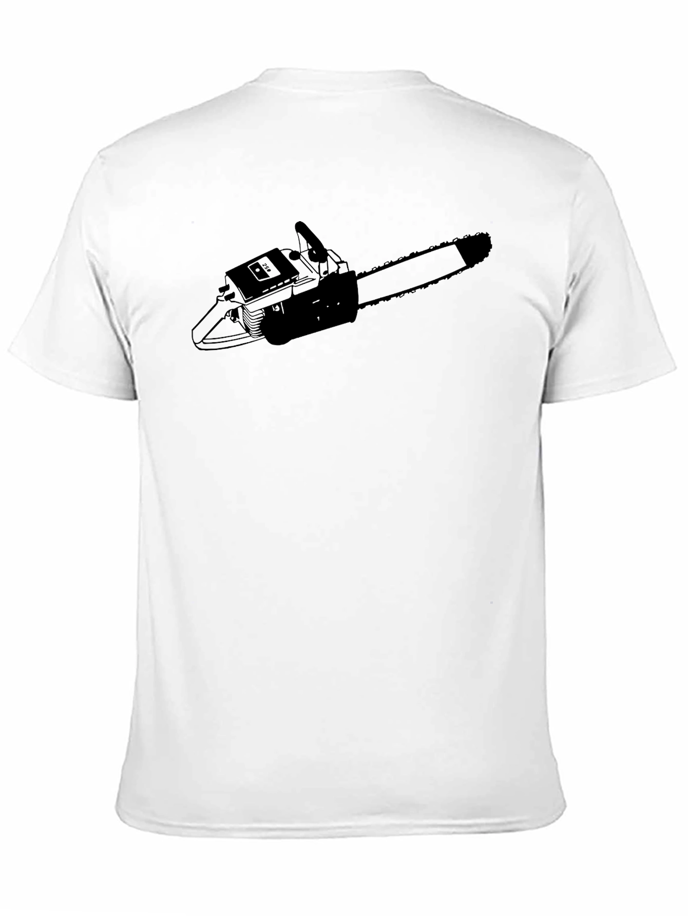 Chainsaw Graphic Tee - Edgy Style