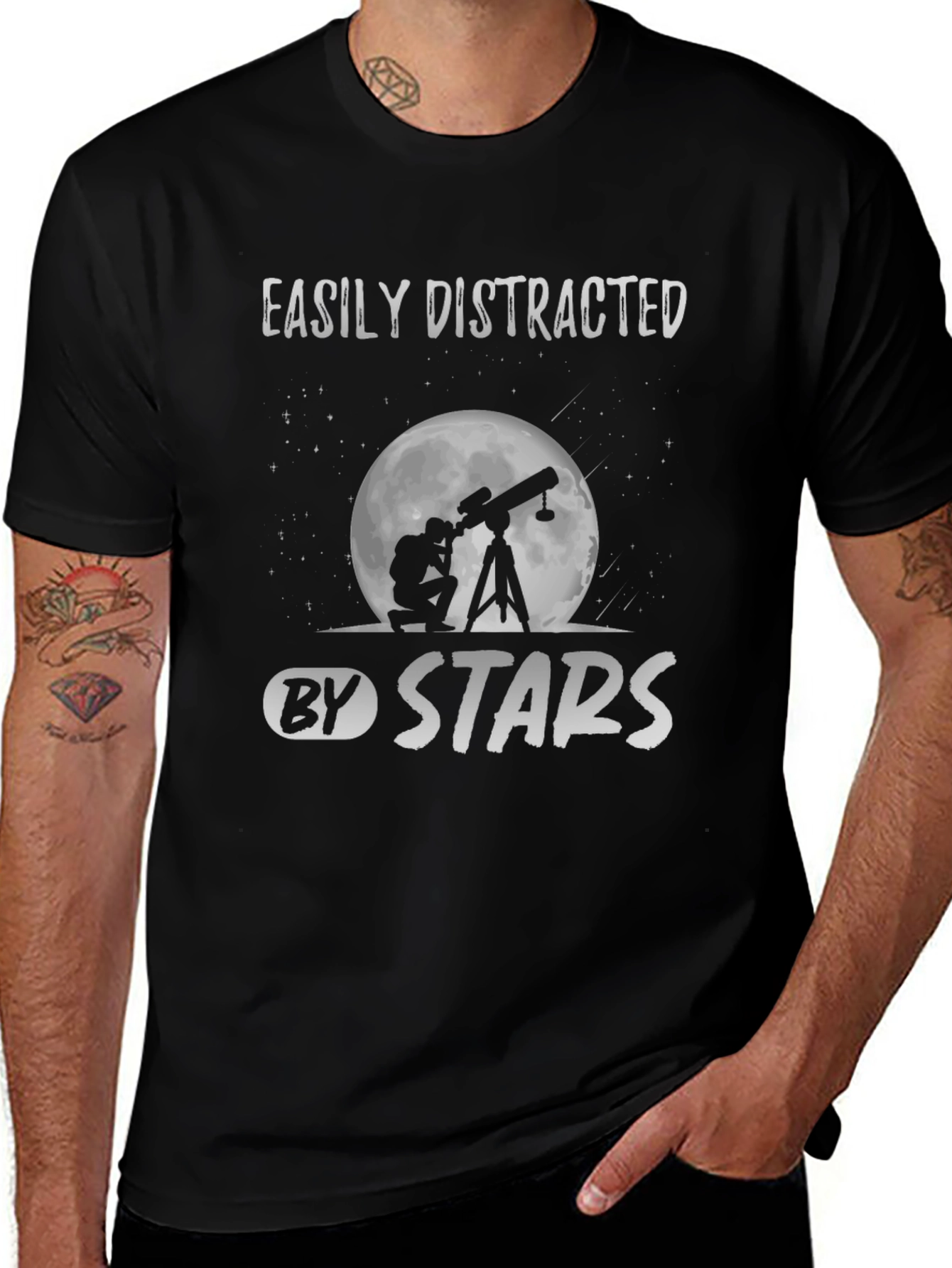 Easily Distracted By Stars T-Shirt
