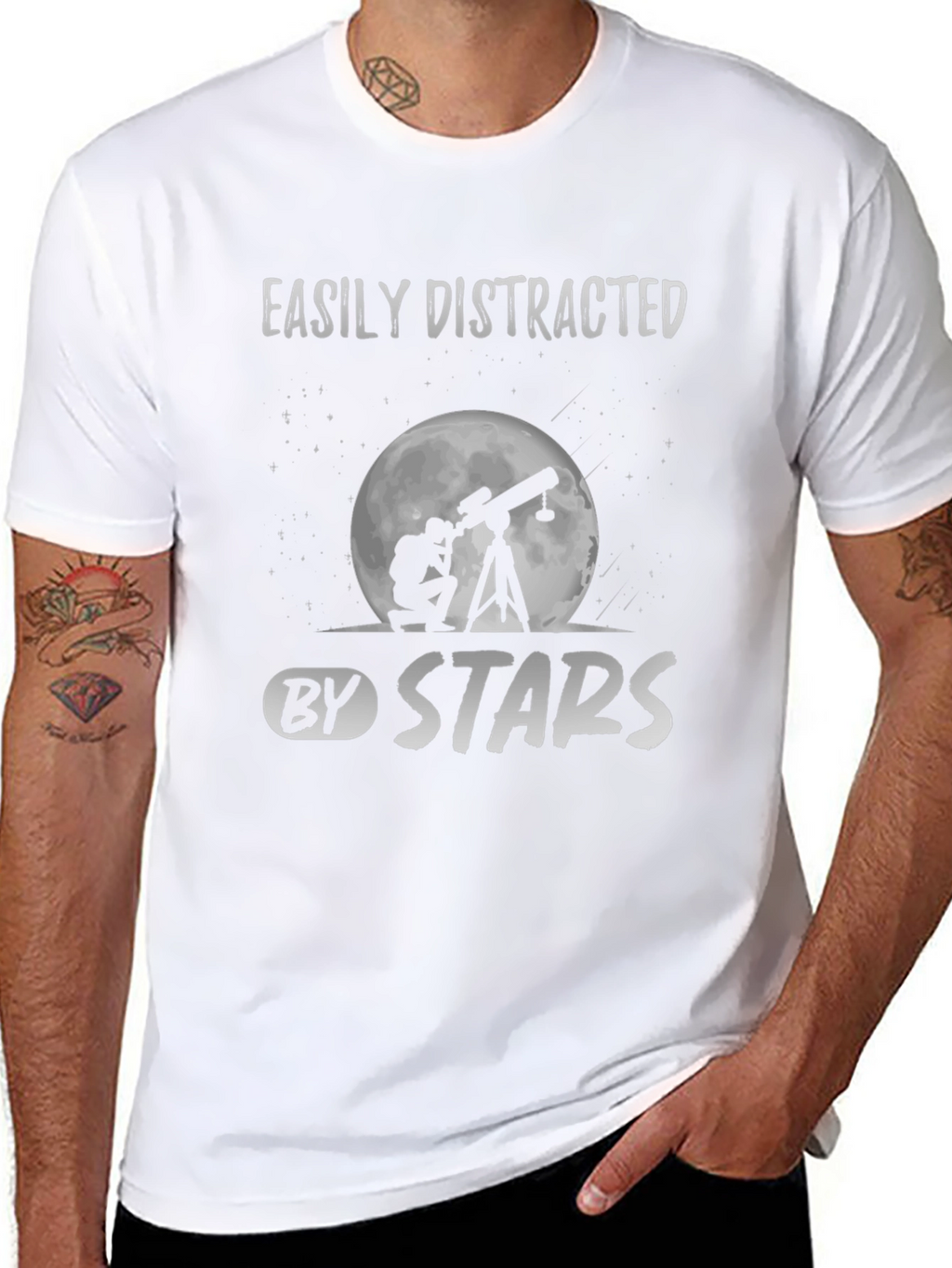 Easily Distracted By Stars T-Shirt