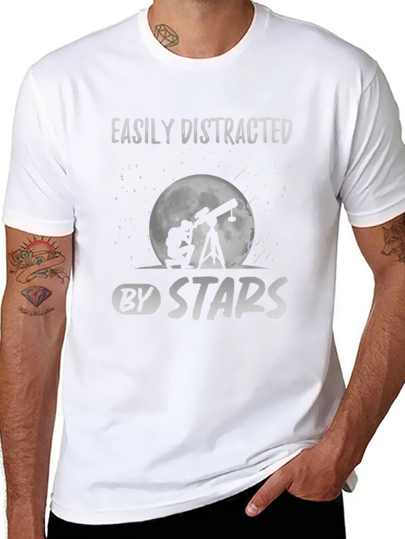 Easily Distracted By Stars T-Shirt