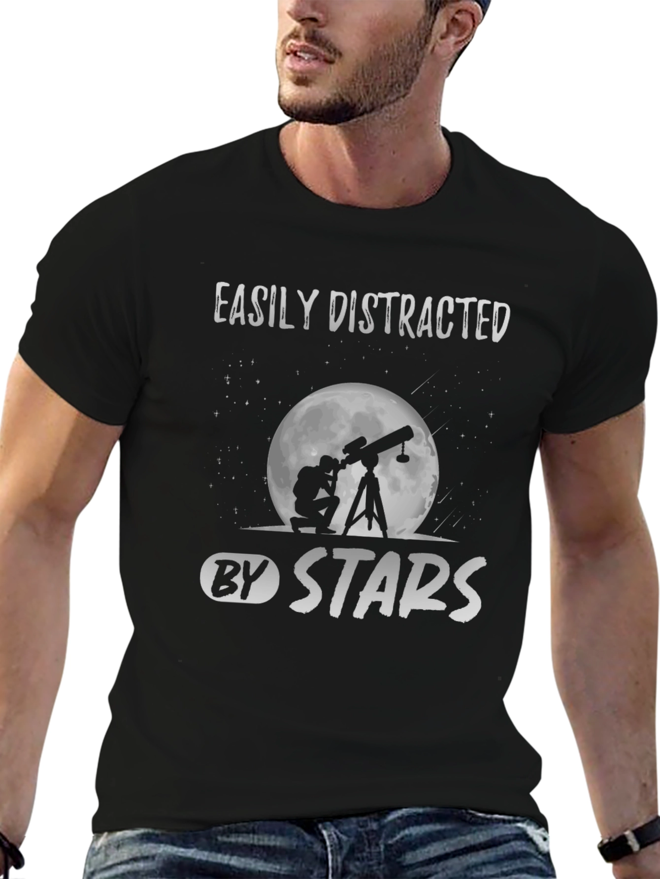 Easily Distracted By Stars T-Shirt